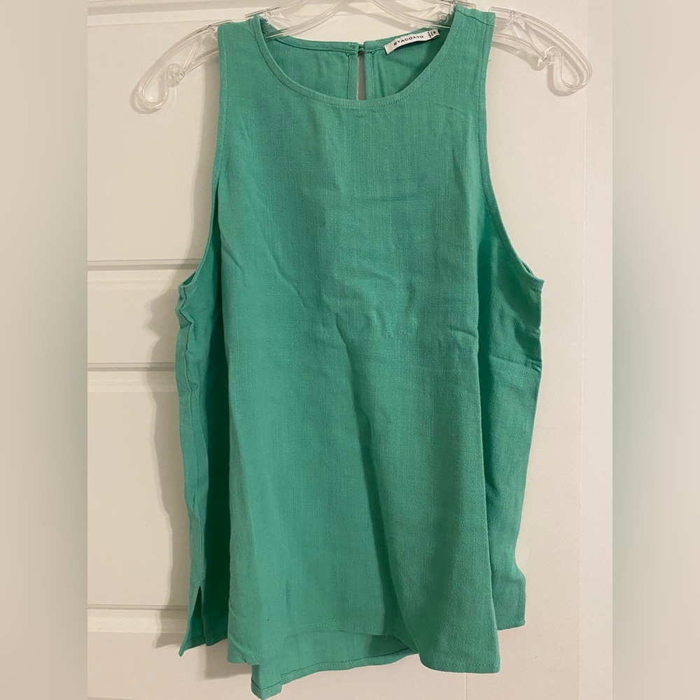 Staccato Women’s Sleeveless  Top in Teal -
